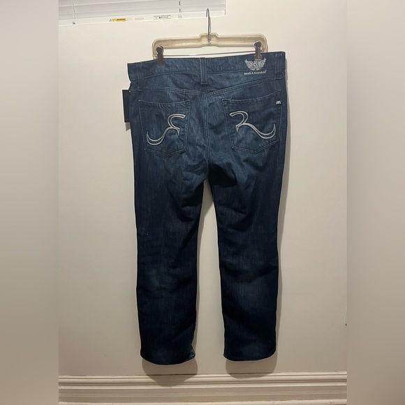 NWT - Men’s Relaxed Fit Blue Jeans / Rock & Republic - Picture 3 of 14